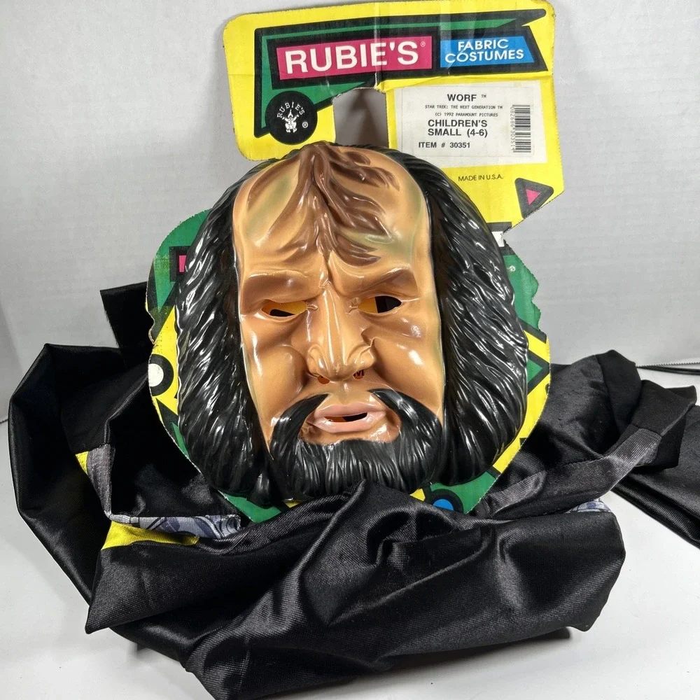 Worf Star Trek Next Generation Children Small‎ Costume 1992
